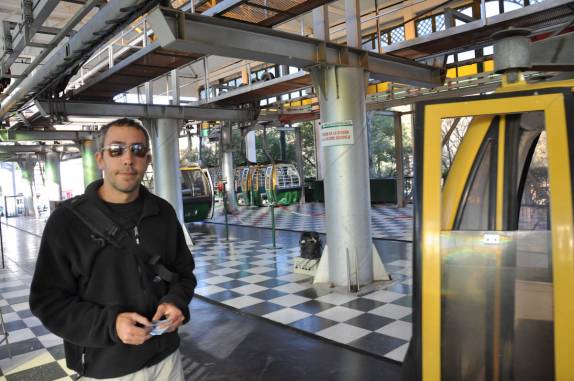 Estação de teleférico, em Salta - Argentina